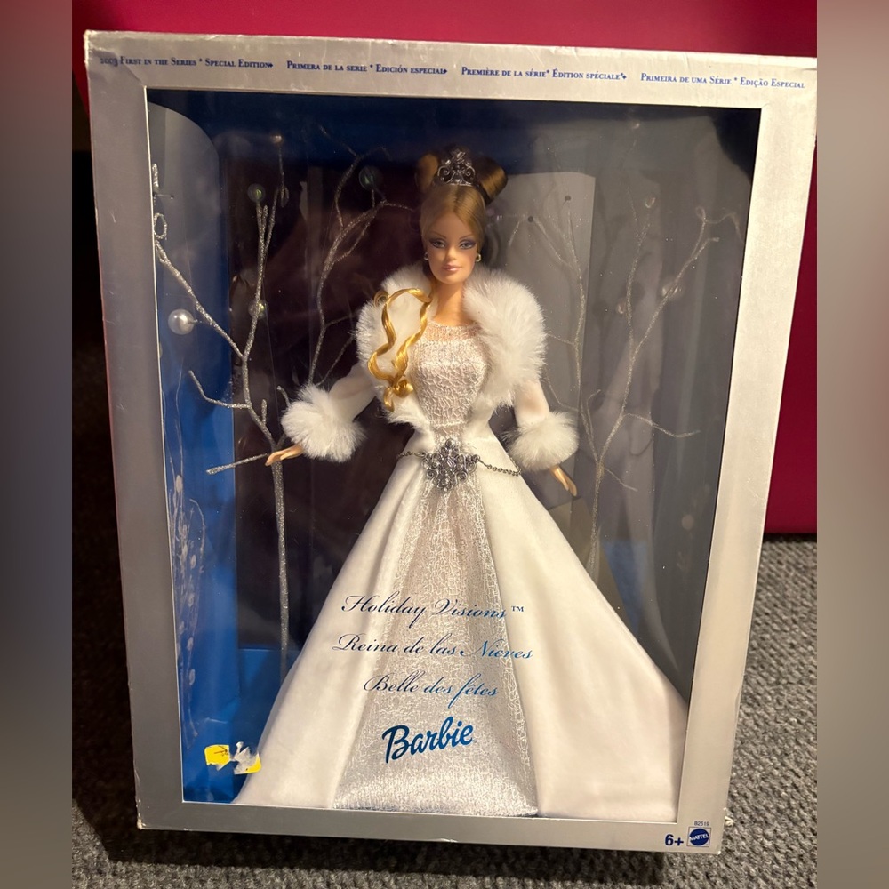 Mattel Holiday Visions Barbie Winter Fantasy Doll 2003